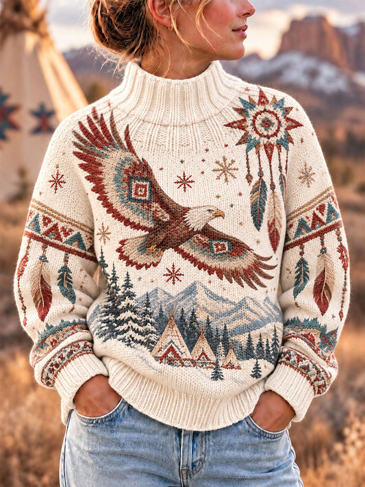 Women's Native Art Print Tops