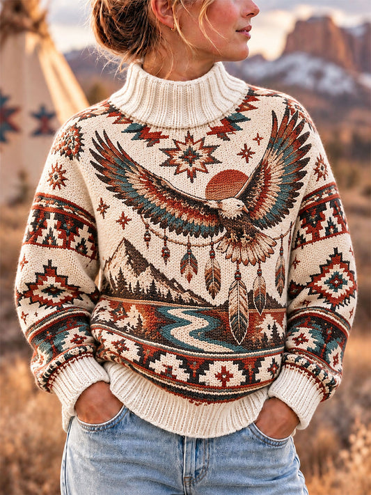Women's Native Art Print Tops