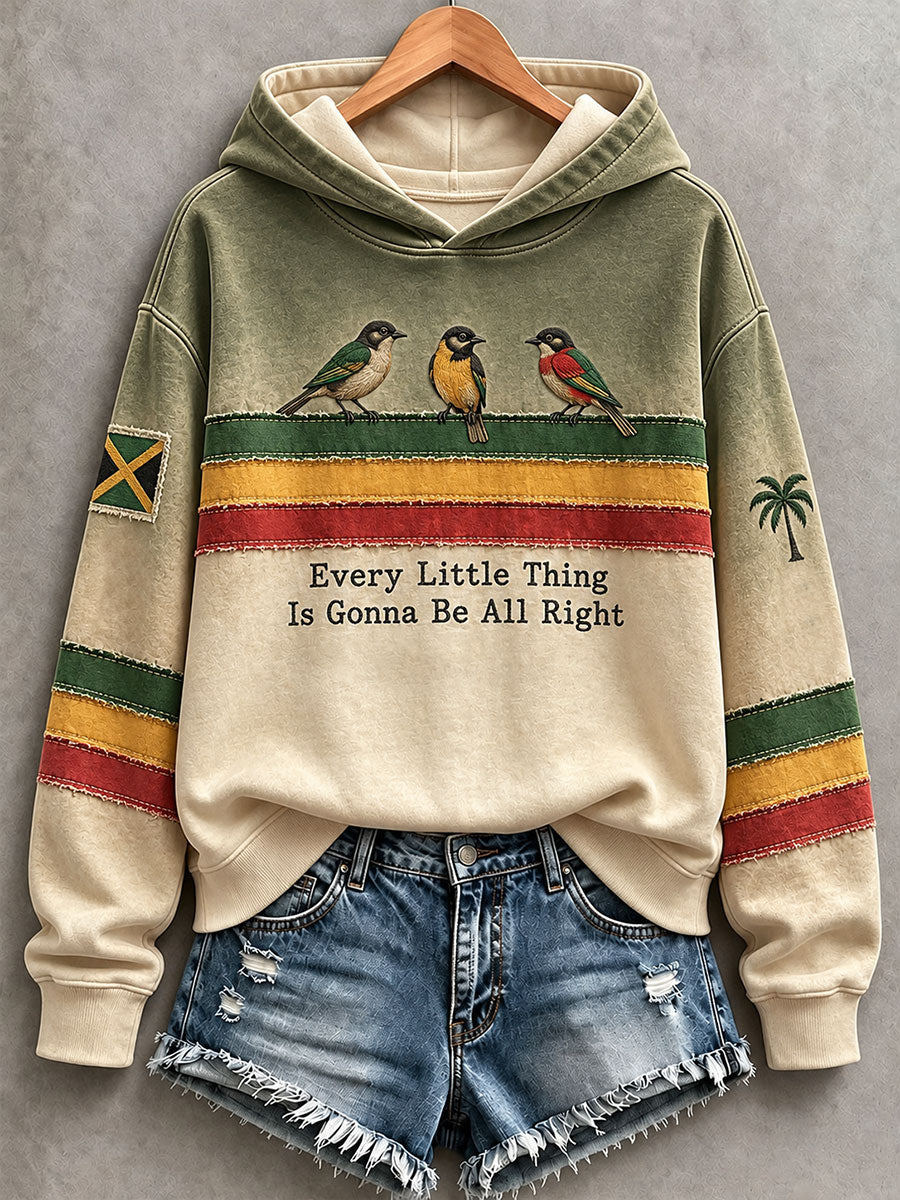 Women's Every Little Thing Is Gonna Be All Right Hoodie