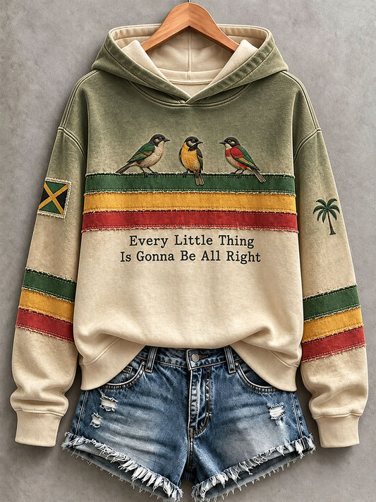 Women's Every Little Thing Is Gonna Be All Right Hoodie