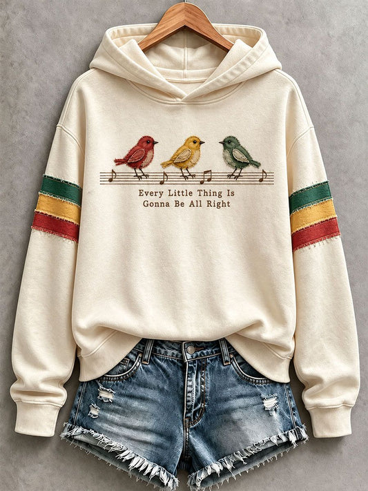 Women's Every Little Thing Is Gonna Be All Right Hoodie