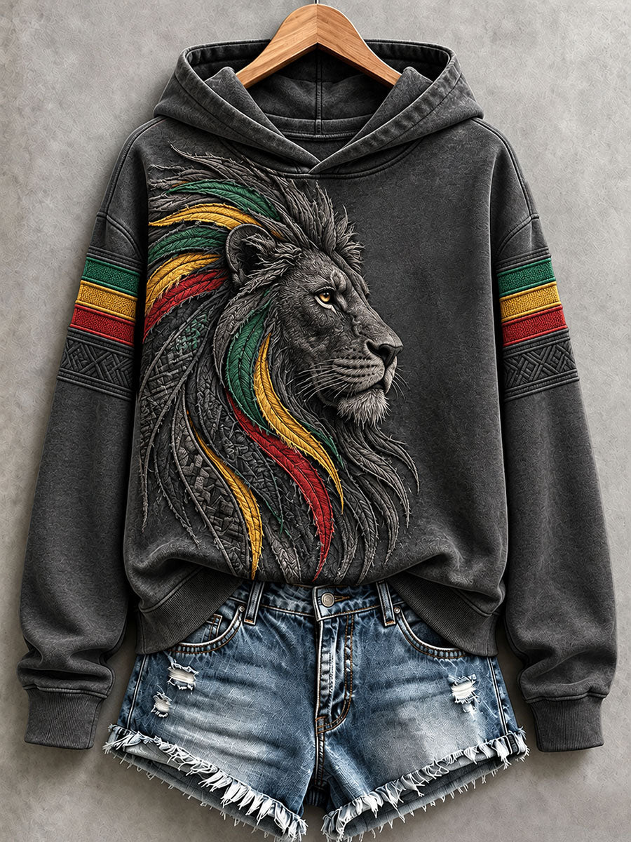 Women’s Reggae Lion Hoodie