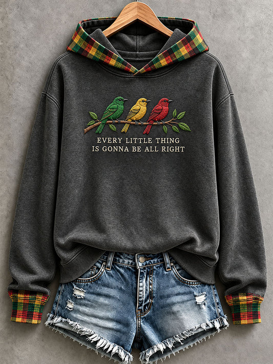 Women’s Every Little Thing Is Gonna Be All Right Hoodie
