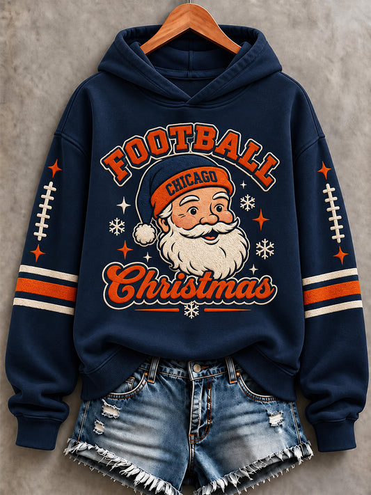Women's Football Gameday Gift For Football Fans Print Sweatshirt