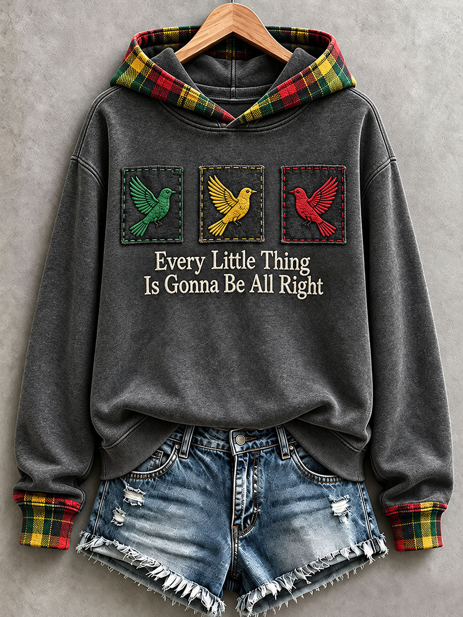 Women’s Every Little Thing Is Gonna Be All Right Hoodie